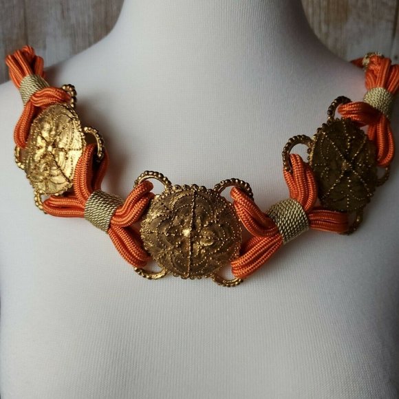 VTG RUNWAY COUTURE YVES SAINT LAURENT Tassel Belt
